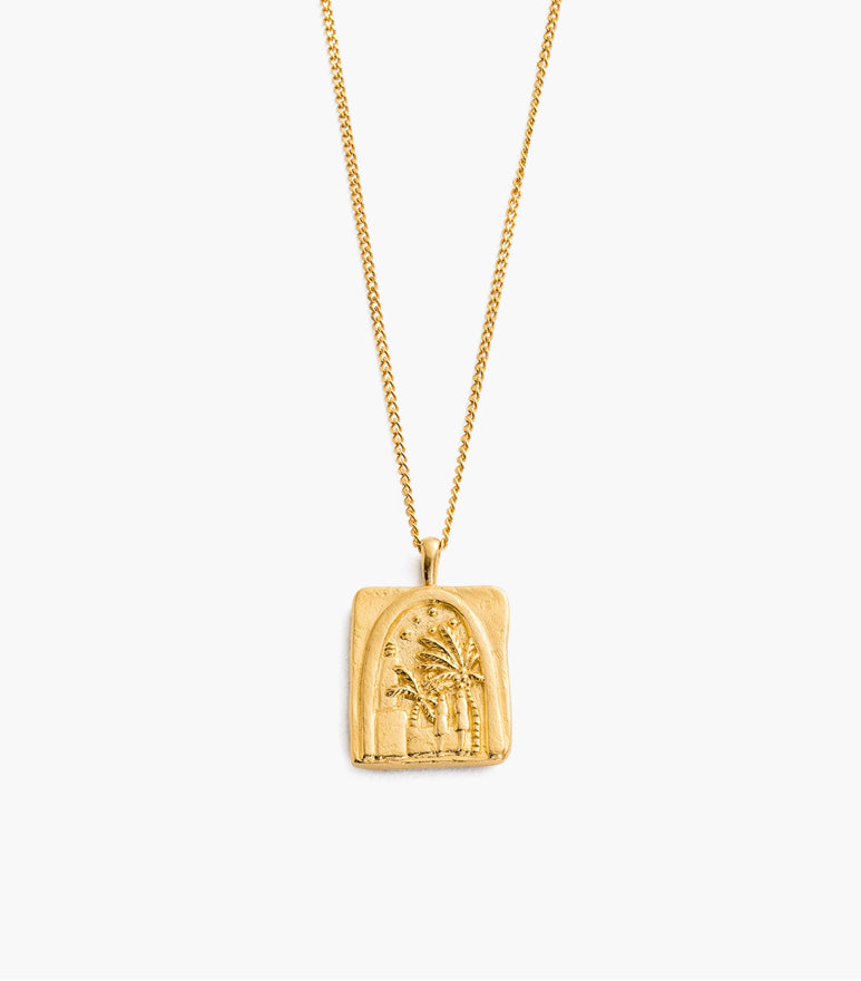 Under the Night Sky Necklace (18k gold Vermeil) Jewelery Kirstin Ash   