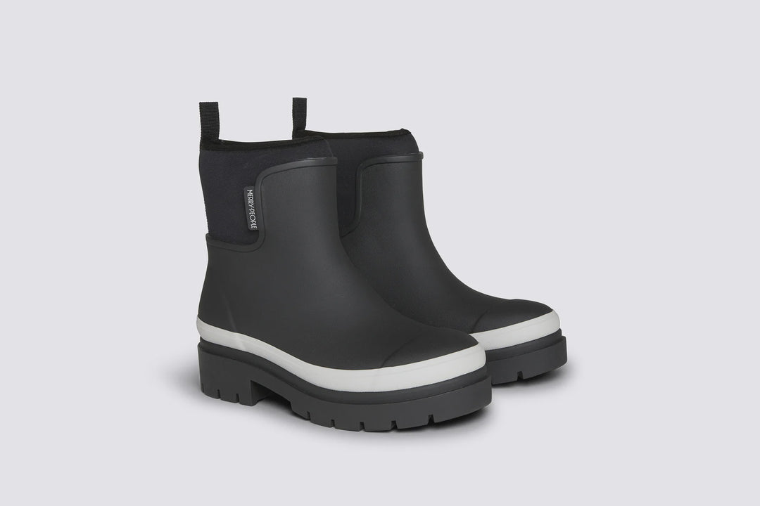 Merry People TULLY Boot - Black Gumboot Merry People   