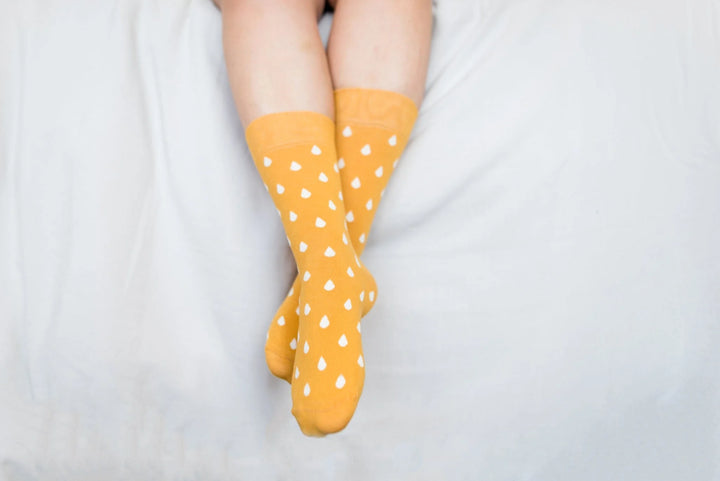 Joode Socks  - Size 36-40 SOCKS Joode Raindrop Mustard  