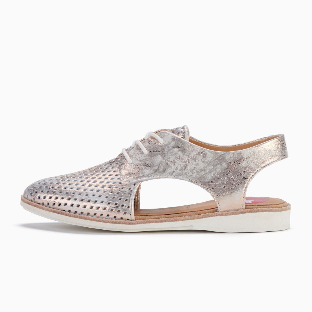 Rollie Slingback Punch Marble Shimmer Shoes Rollie   