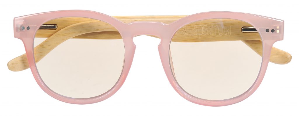 Sticks and Sparrow Blueray Digital Glasses - 4 styles available Sunglasses and Glasses Sticks and Sparrow Dusty Pink  