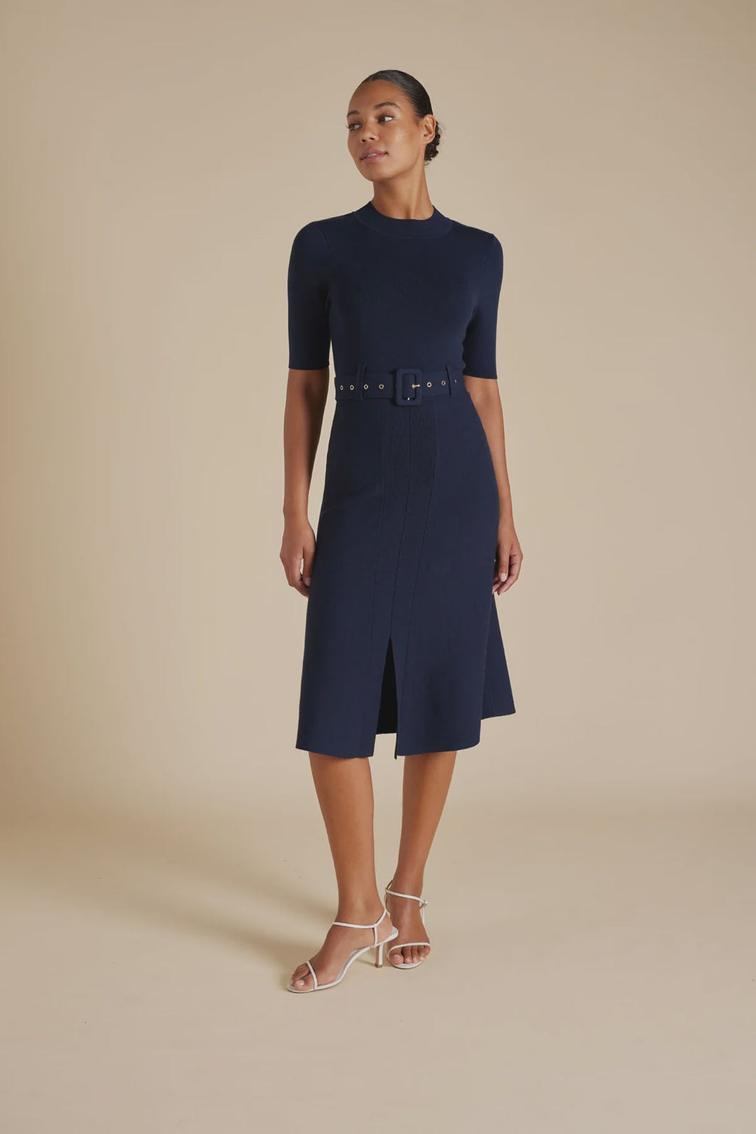 Alessandra Parker Dress - Navy Dresses Alessandra