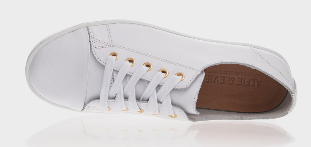 Alfie & Evie Greenie Sneaker White Shoes Alfie & Evie
