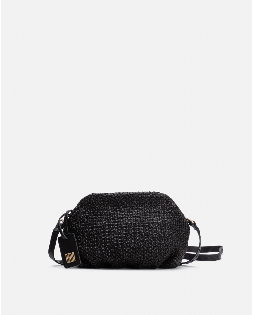 Biba Bristow leather bag - Black / Tan / ICE Handbags, Wallets & Cases Biba Black