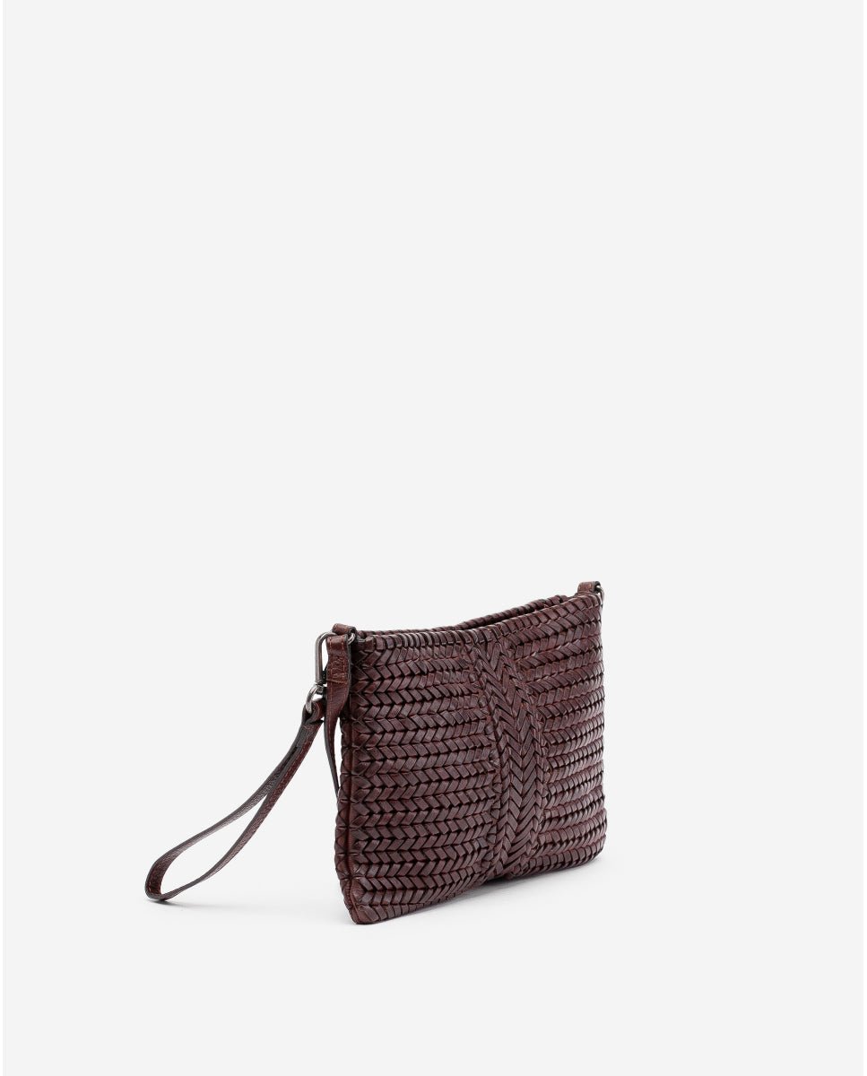 Biba Leather Handbag - Andrews - Black Handbags Biba