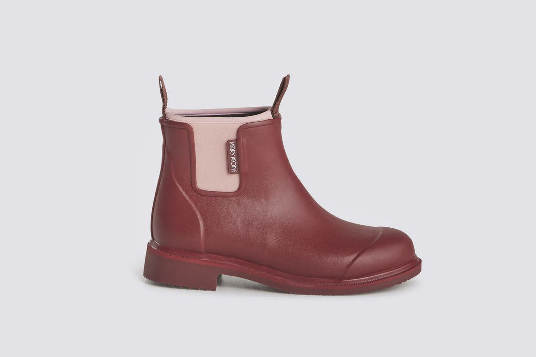 Bobbi Gumboot // Beetroot Pink boots Merry People