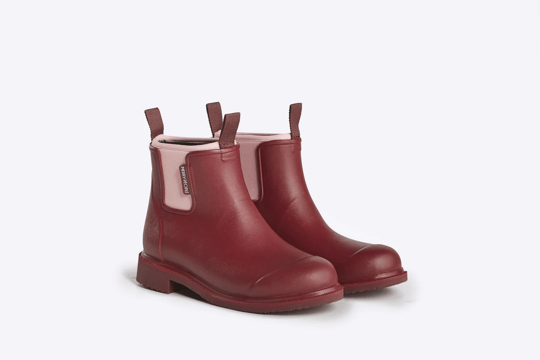 Bobbi Gumboot // Beetroot Pink boots Merry People