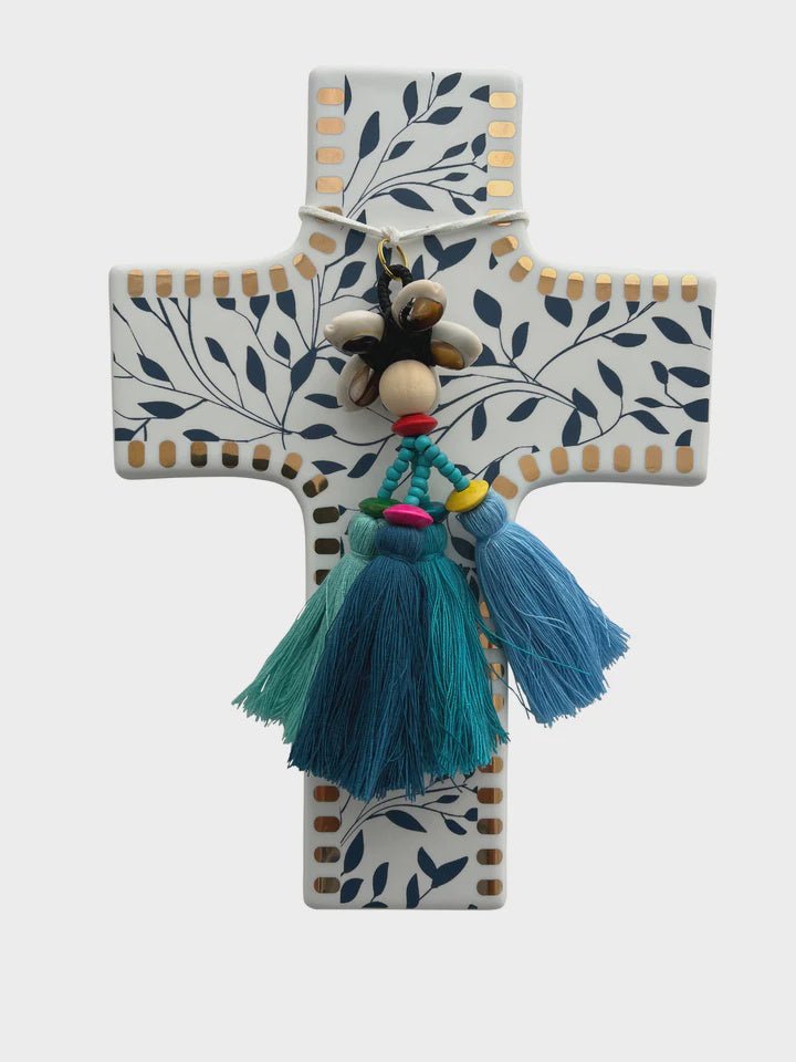 Carla Dinnage Blue Forest wild flower Cross home Carla Dinnage