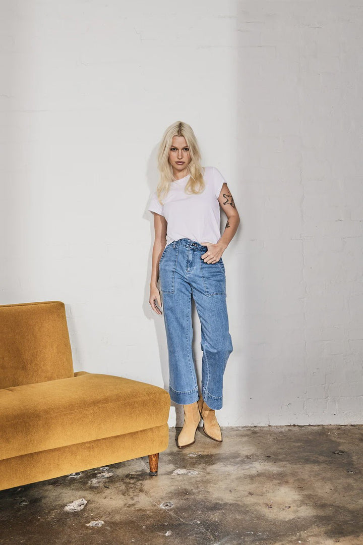 celeste Pant - 70's blue JEANS Kireina