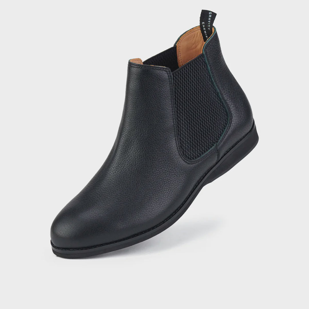 Chelsea All Black Tumble Boot - Black General Rollie   