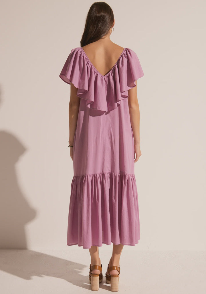 Clover Ruffle dress - Magenta Dresses POL