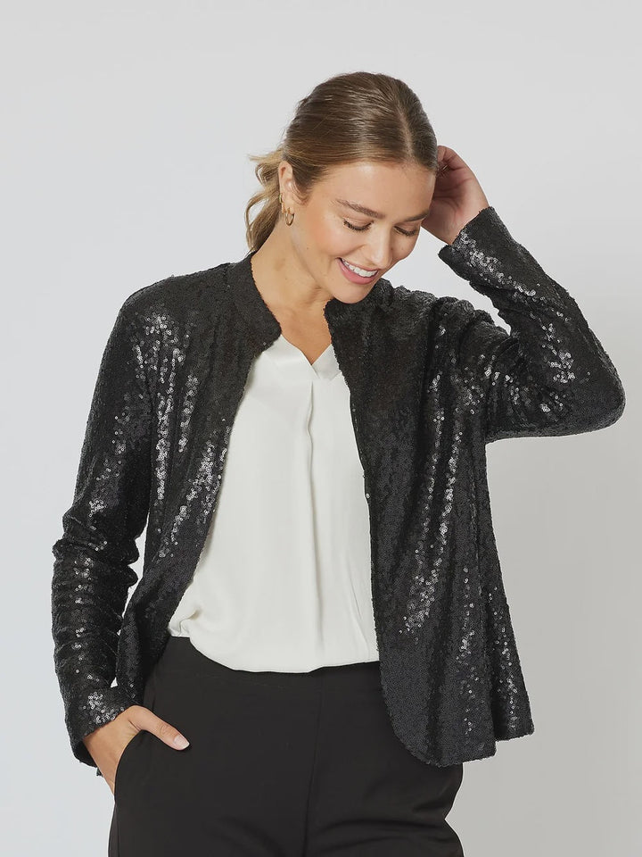 Darcy Sequin Jacket Jacket Hammock & vine