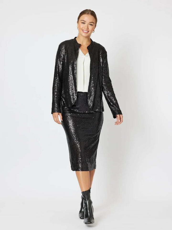 Darcy Sequin Jacket Jacket Hammock & vine