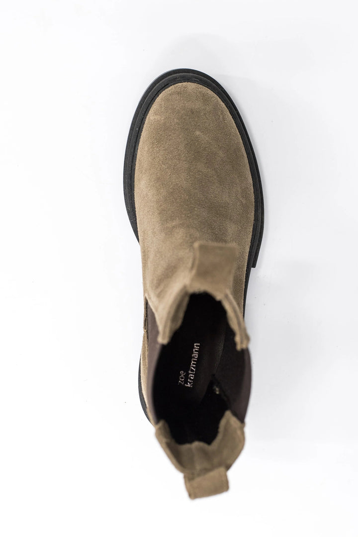 Derive Boot - Taupe Suede Shoes Zoe Kratzmann