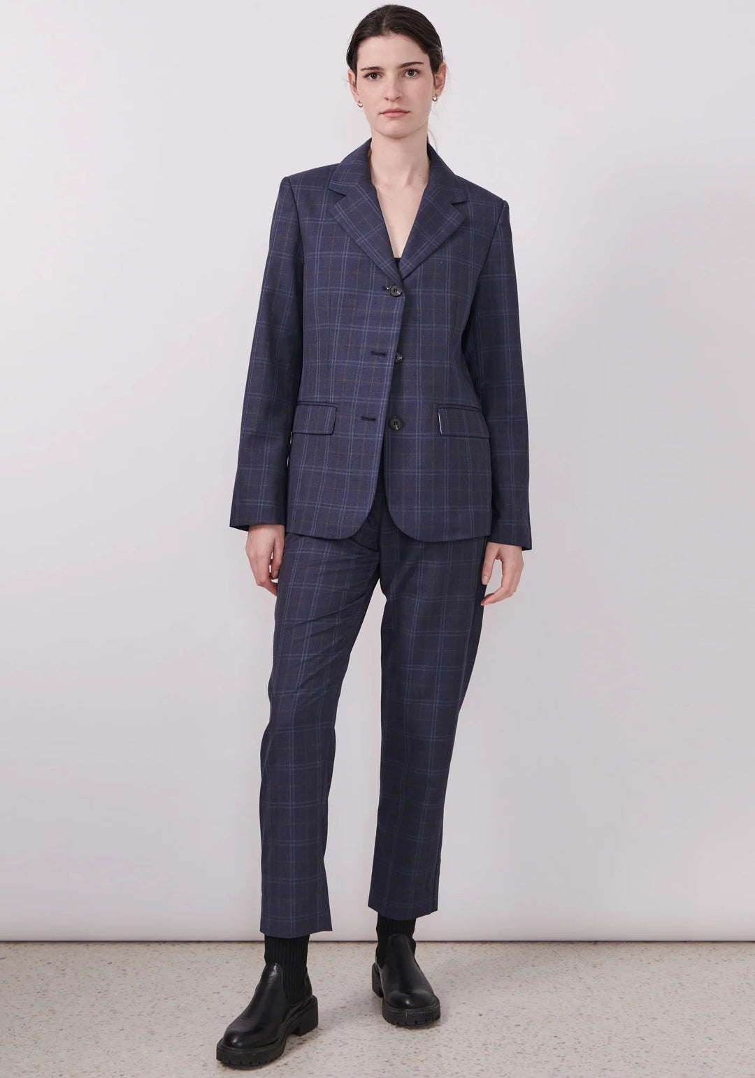 Dressage Boy Friend Jacket Check Jacket POL