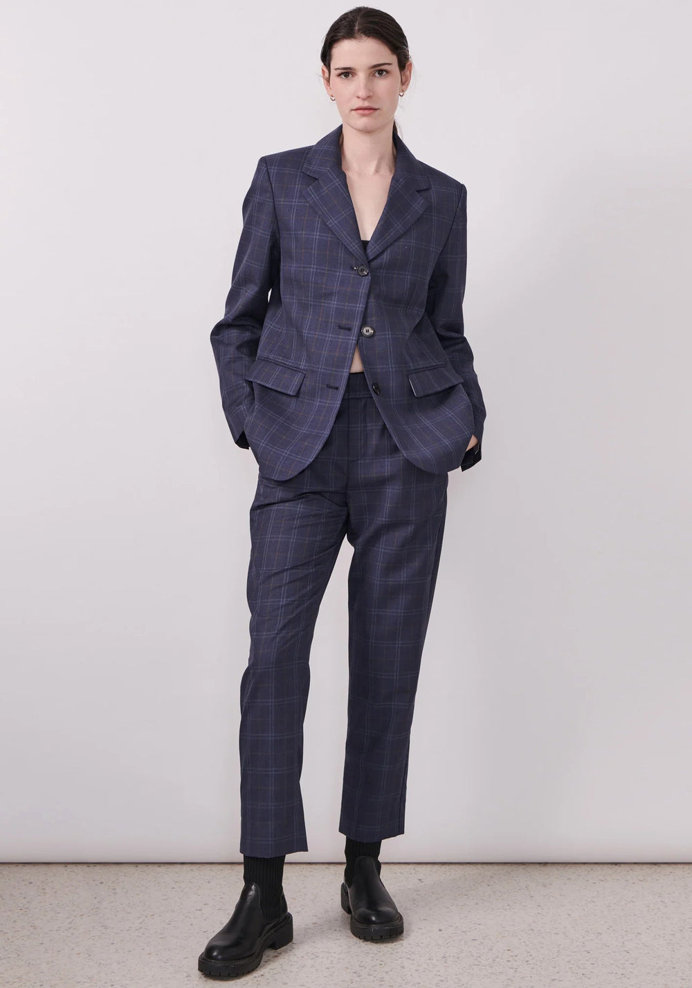 Dressage Boy Friend Jacket Check Jacket POL
