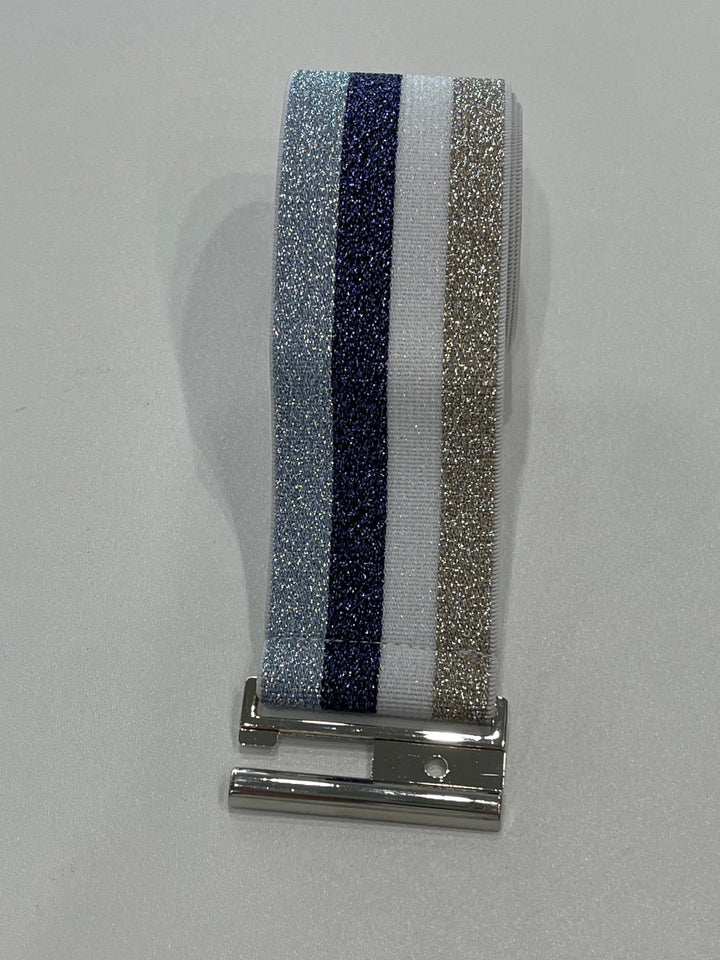 Elastic Belts belt 365 days Blue Stripes