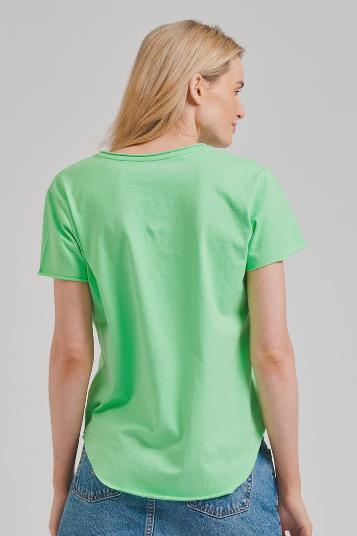 Est1971 Raw V neck T shirt - Apple Tee Shirts Est 1971