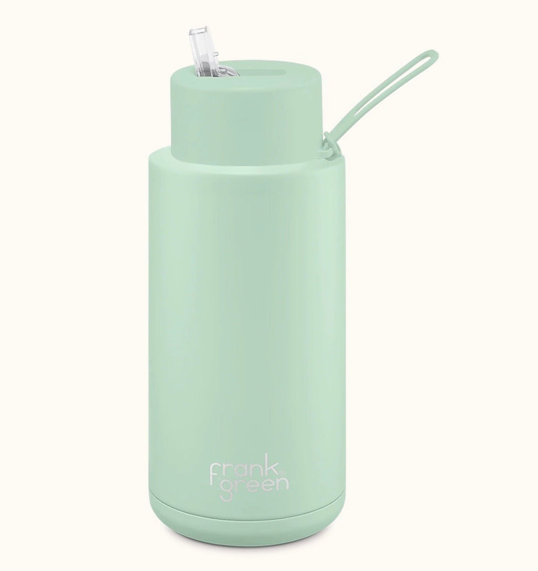Frank Green Ceramic Reusable Bottle 34oz/1litre - MINT GELATO Drink Bottles Frank Green