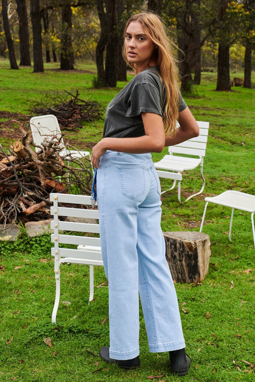 freya Jean - Sky Blue JEANS Kireina