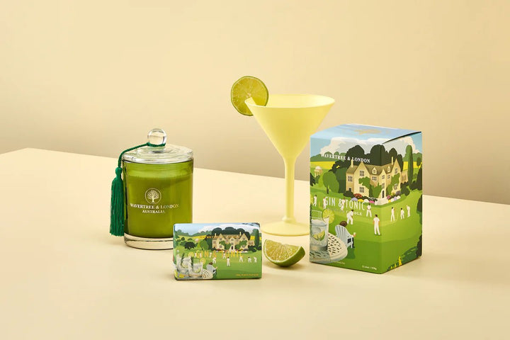 Gin & Tonic Candle Candles Wavertree & London