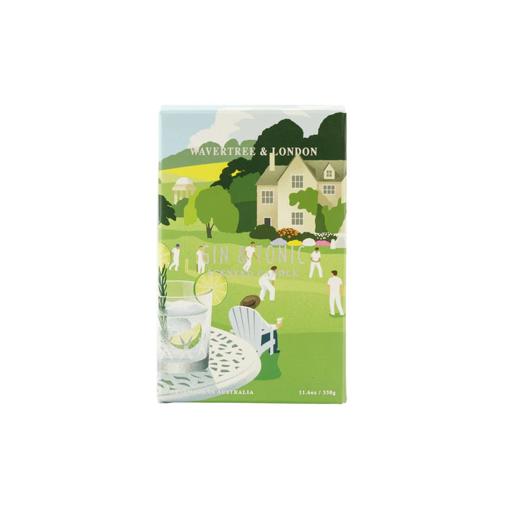 Gin & Tonic Candle Candles Wavertree & London