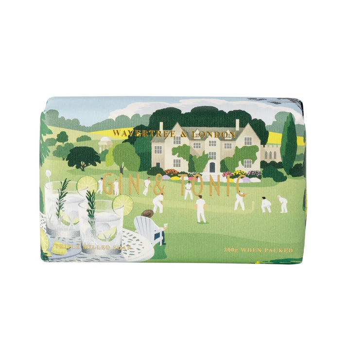 Gin & Tonic cocktail Soap soap Wavertree & London