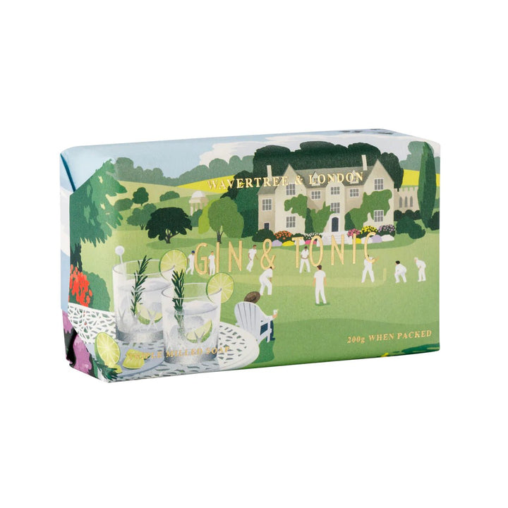 Gin & Tonic cocktail Soap soap Wavertree & London