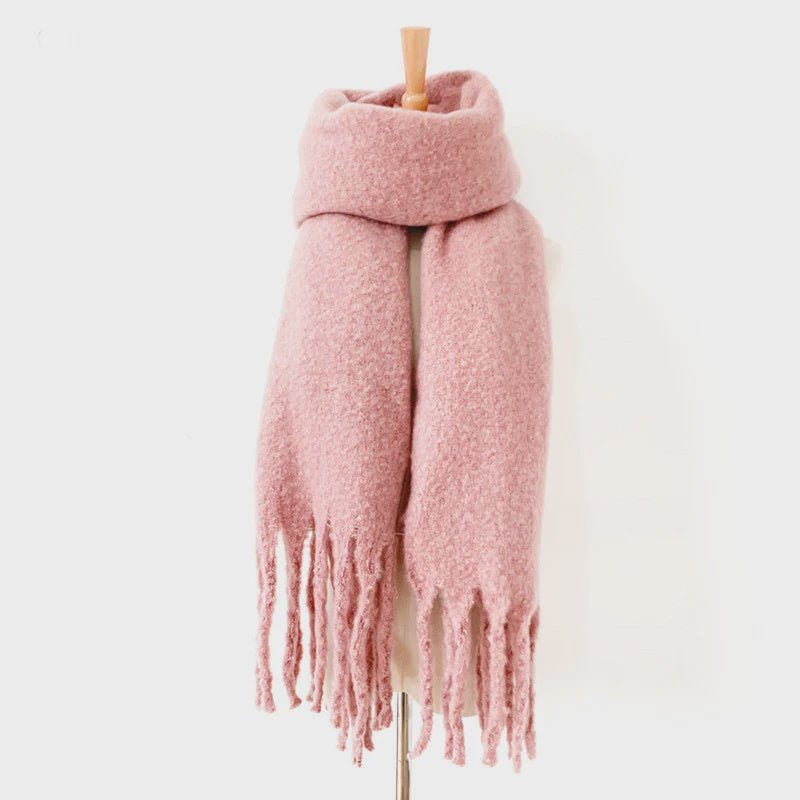 Greenwood Winter Scarf - Dusty Pink scarf Greenwood
