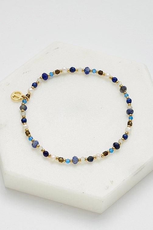 Harlow Bracelet Navy bracelet Zafino Jewellery