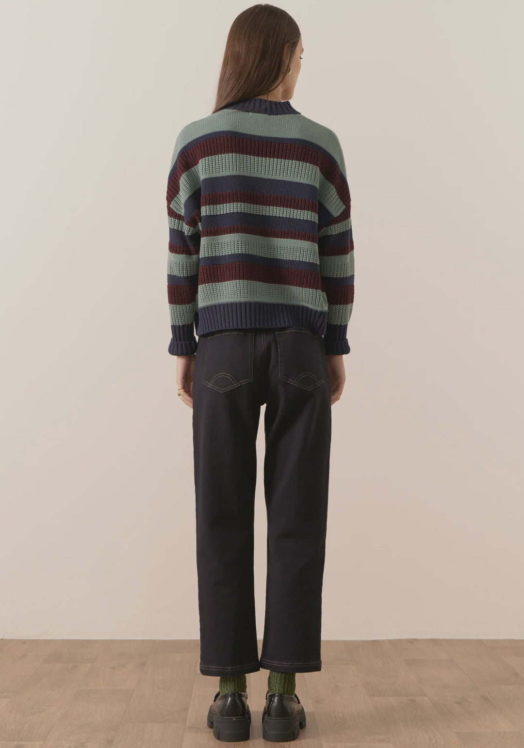 Harper Straight Leg Crop Jean Jean POL