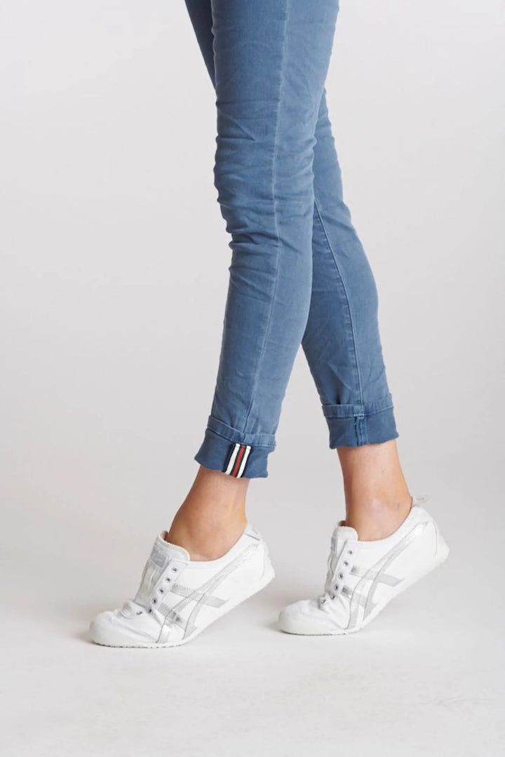Italian Star Polo Denim Jean - Airforce Jean Italian Star