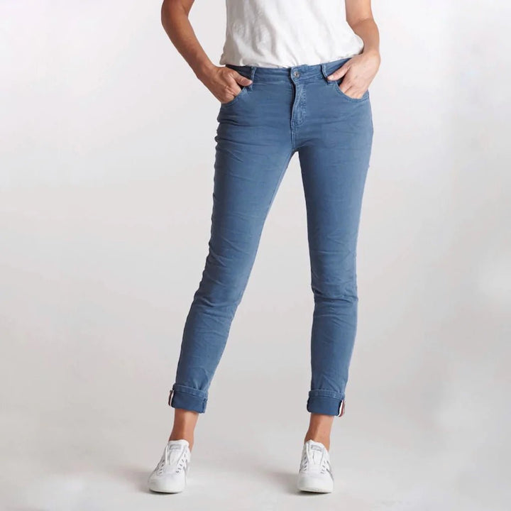 Italian Star Polo Denim Jean - Airforce Jean Italian Star