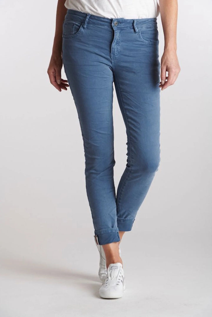 Italian Star Polo Denim Jean - Airforce Jean Italian Star