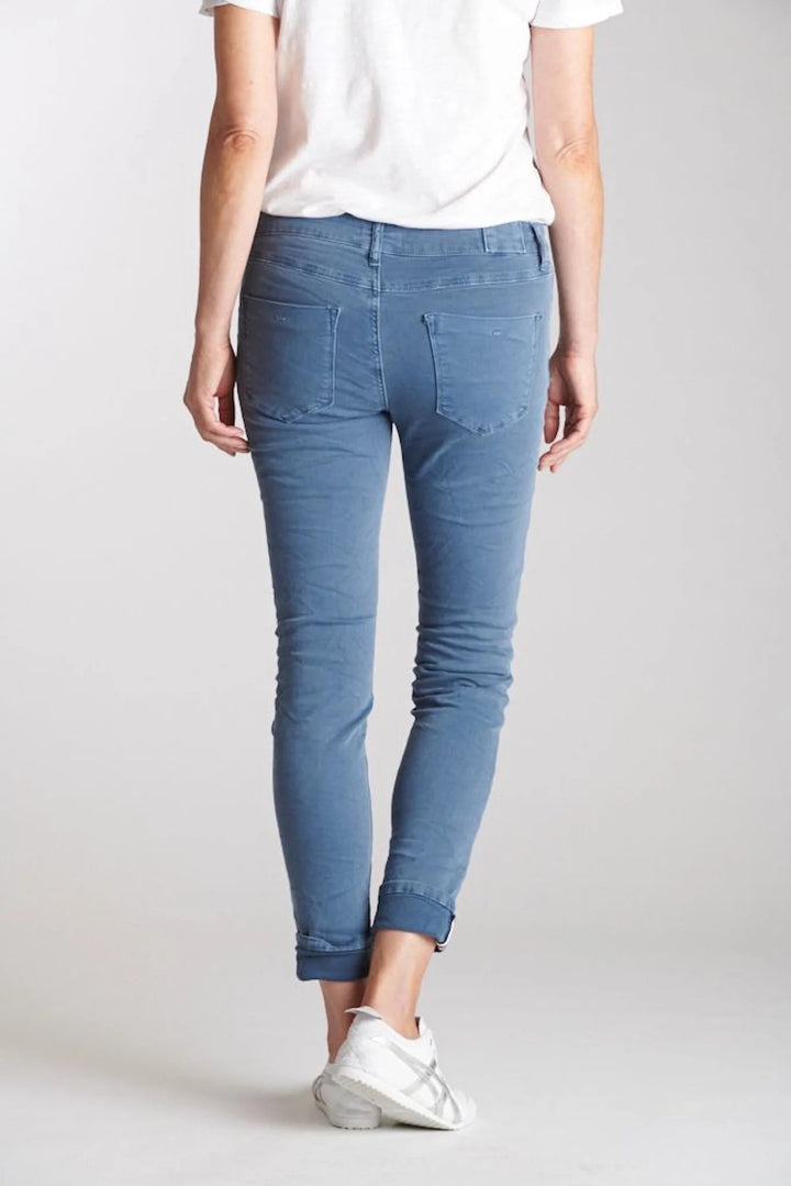 Italian Star Polo Denim Jean - Airforce Jean Italian Star
