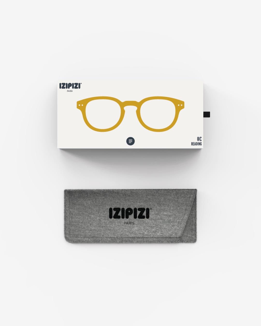 Izipizi: Reading Collection C - Golden Green Reading Glassed Reading Glasses IZIPIZI