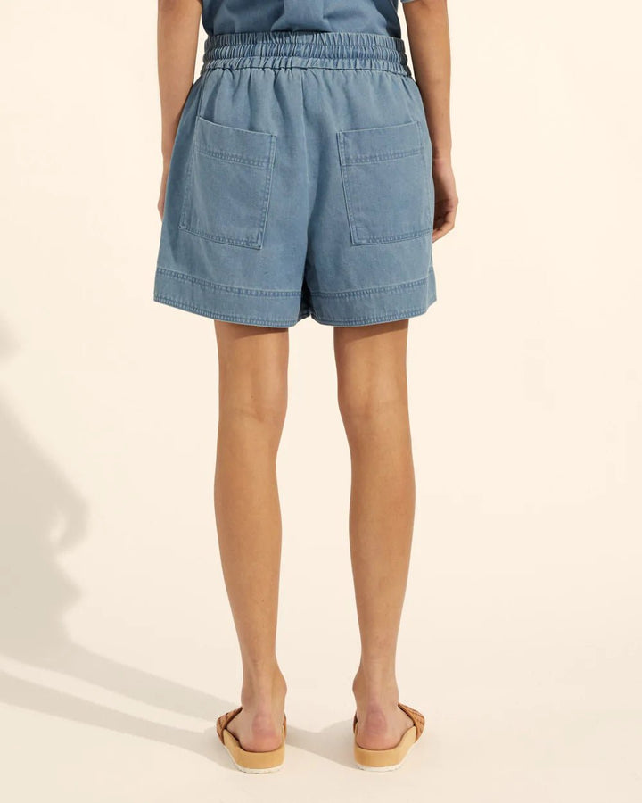 Joist Short - Chambray Shorts Zoe Kratzmann