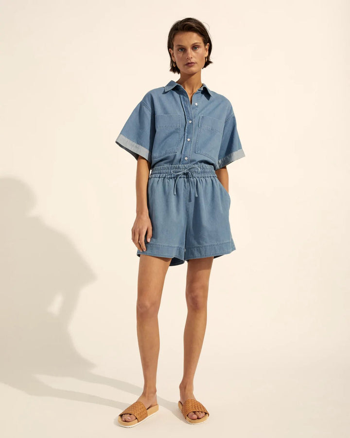 Joist Short - Chambray Shorts Zoe Kratzmann