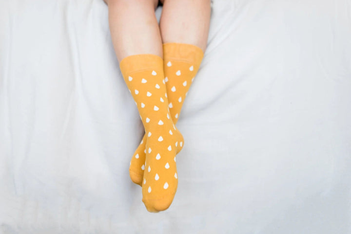 Joode Socks - Size 36-40 SOCKS Joode Raindrop Mustard