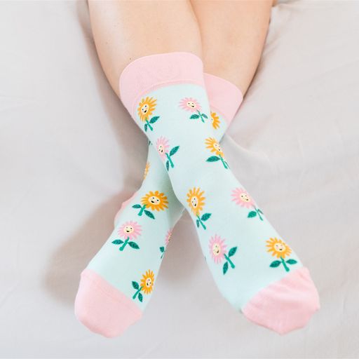 Joode Socks - Size 36-40 SOCKS Joode Double Circles green