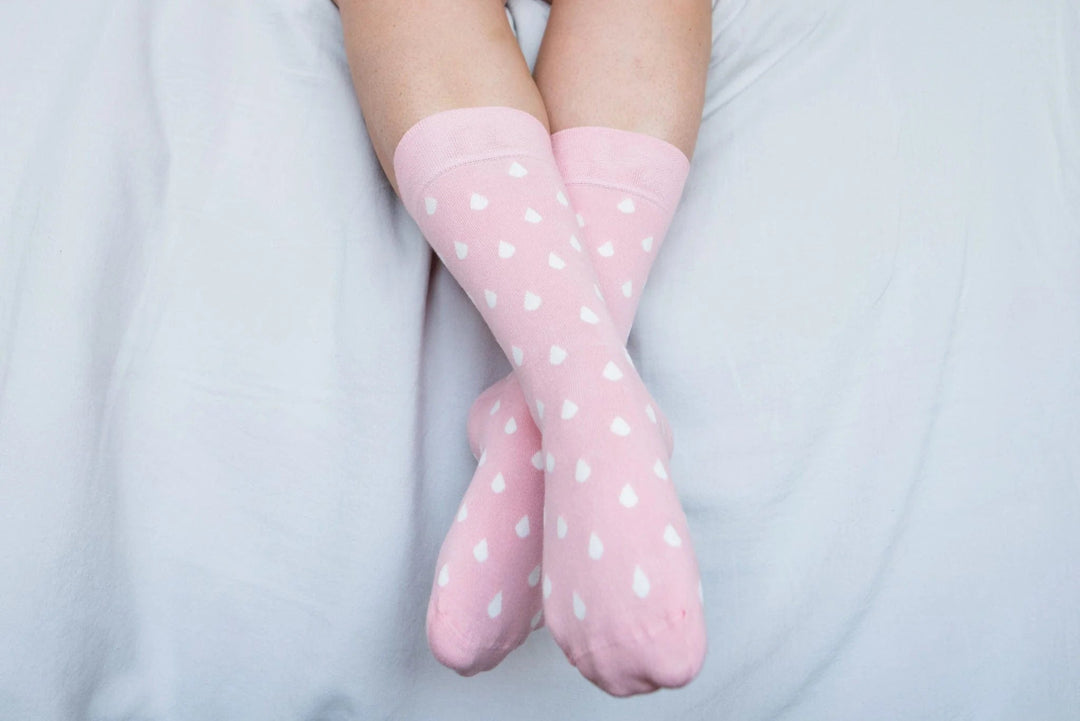 Joode Socks - Size 41-46 SOCKS Joode Raindrop Pink