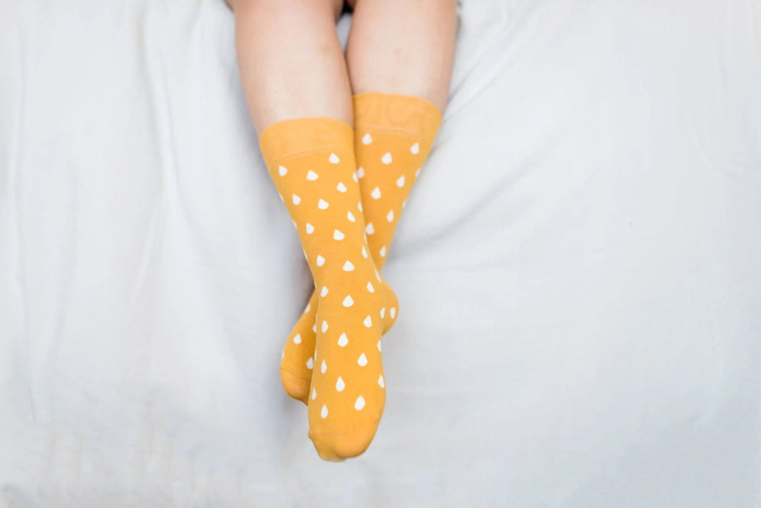 Joode Socks - Size 41-46 SOCKS Joode Raindrop Mustard