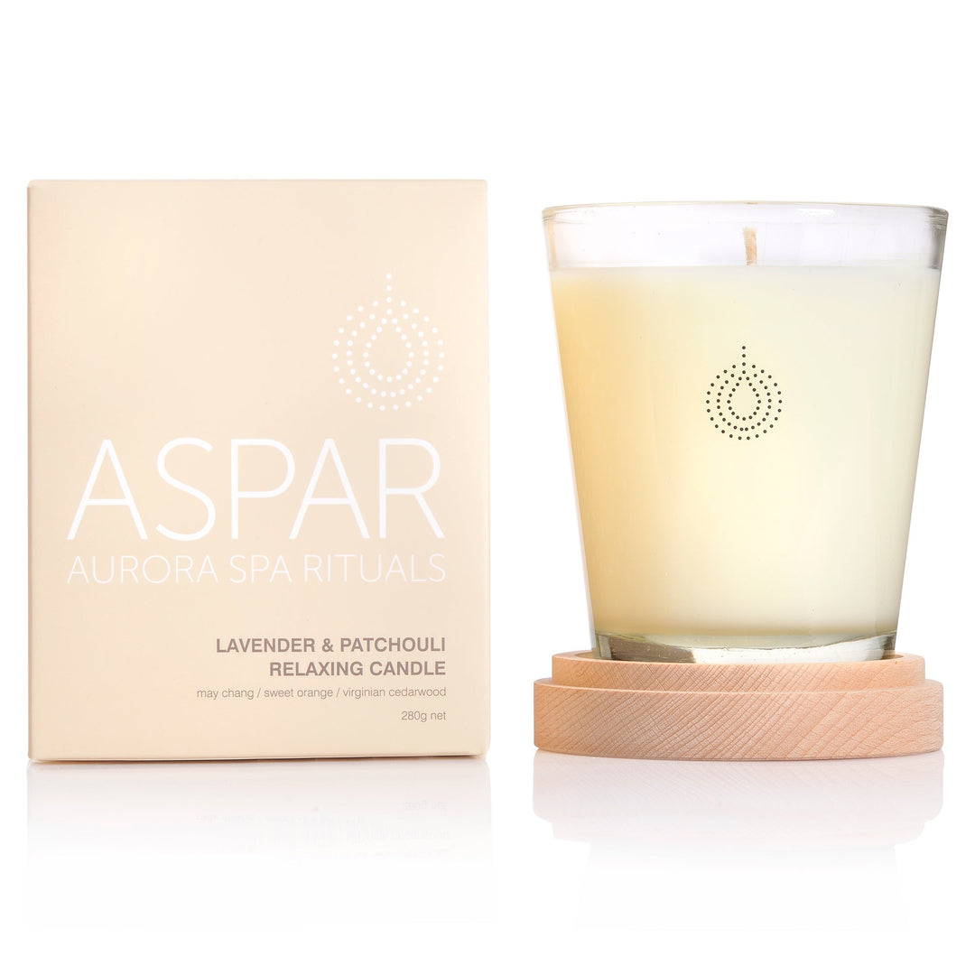 Lavender & Patchouli Relaxing candle Candles Aspar