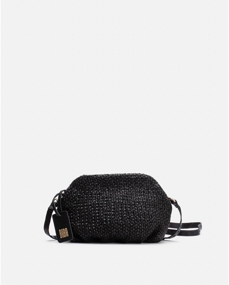 Biba Bristow leather bag - Black / Tan / ICE Handbags, Wallets & Cases Biba Black  