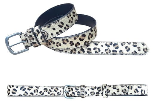 Leopard Belt - Beige belt Rugged Hide