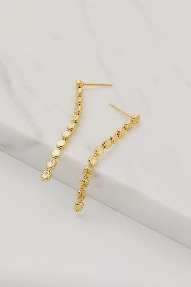 lorna earing gold earings Zafino Jewellery