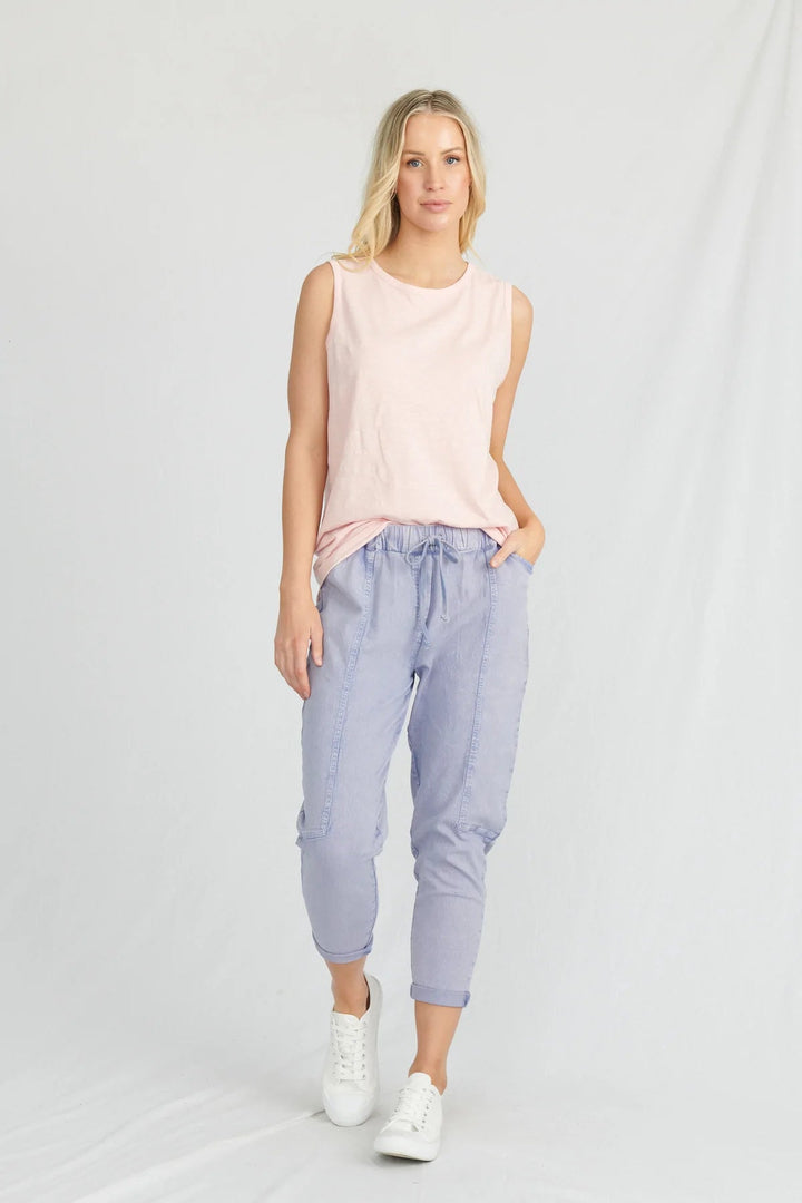 Lulu Venice Beach Tank Tee Shirts Lu Lu S Rose Quartz