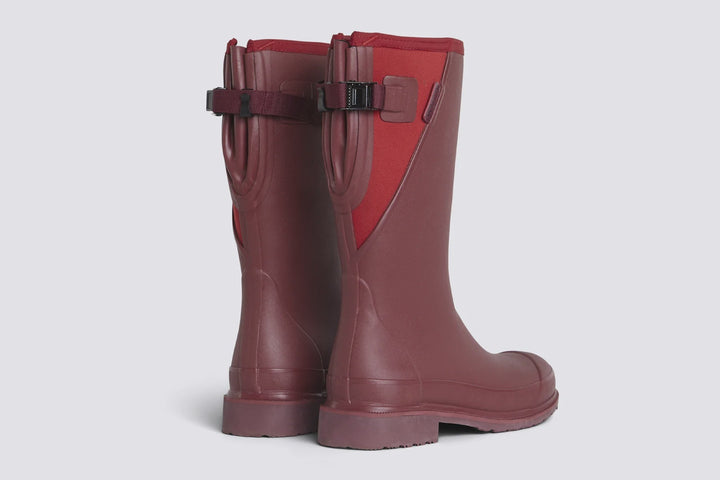 Merry People Darcy Boot - Beetroot Gumboot Merry People