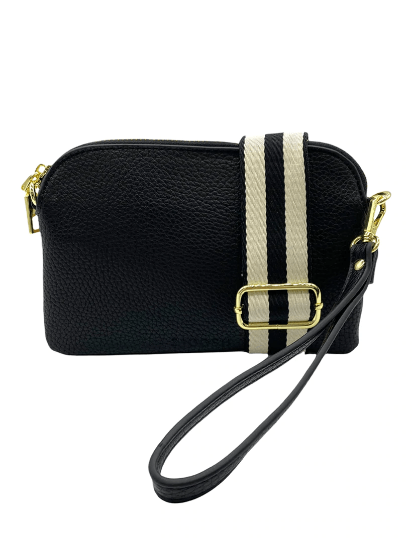 Missy Hugo Cross Body bag - Black Handbags zjoosh