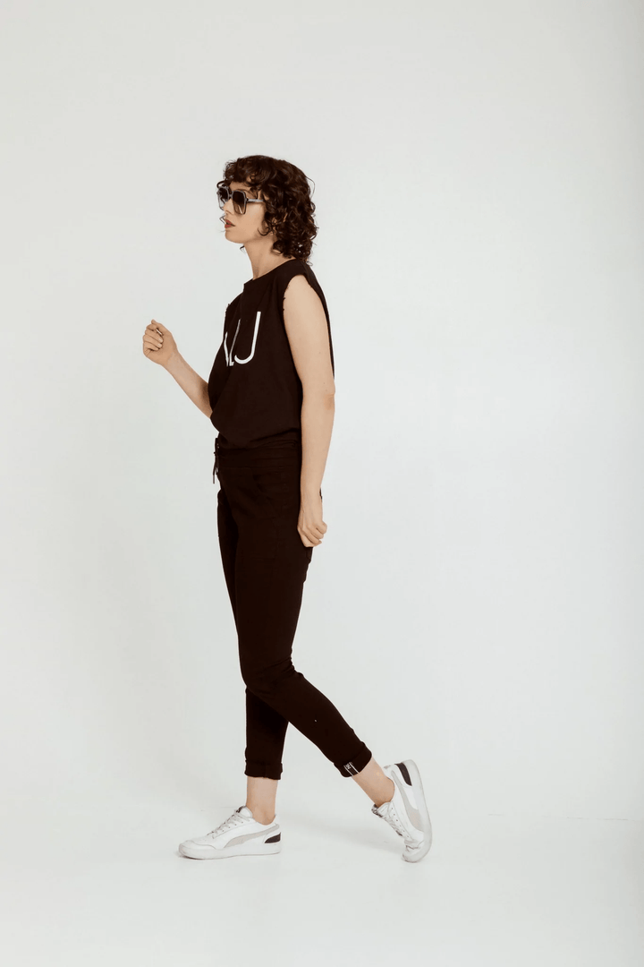 NEW LONDON HOPE JOGGERS - 5 colours Bottoms New London Jeans Small Black